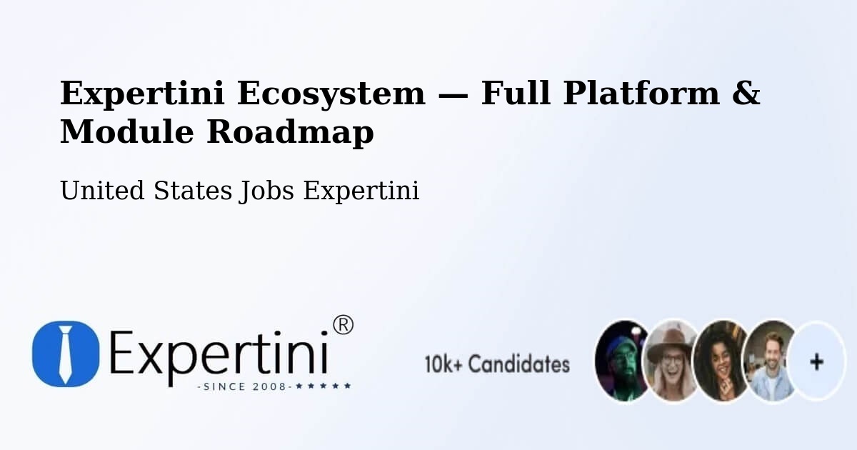 Expertini Ecosystem — Full Platform & Module Roadmap – Bath